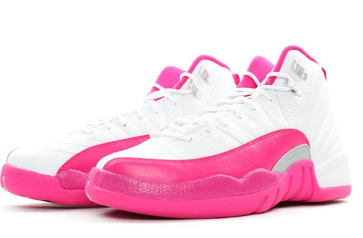 2017 Air Jordan 12 GS Vivid Pink Shoes - Click Image to Close